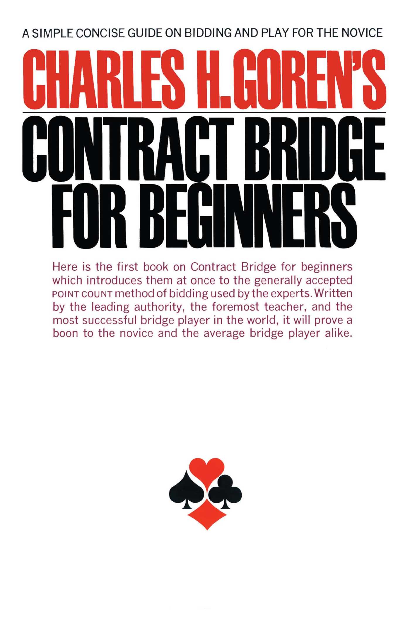 Contract  Bridges for Beginners by Charles Goren