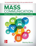ISE Introduction to Mass Communication Book By Stanley Baran