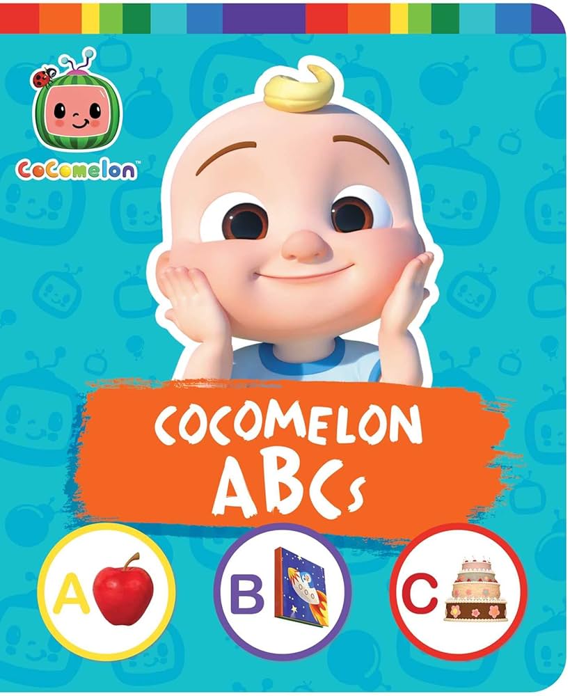 CoComelon ABCs book by May Nakamura (Board Book)
