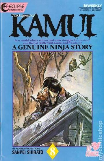The Legend Of Kamui A Genuine Ninja Story #8 By Shirato Sanpei