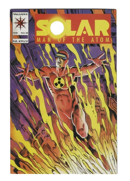 Solar, Man of the Atom #18 ; Valiant comic book