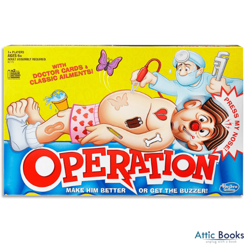 Operation Game Make him better or get the buzzer!