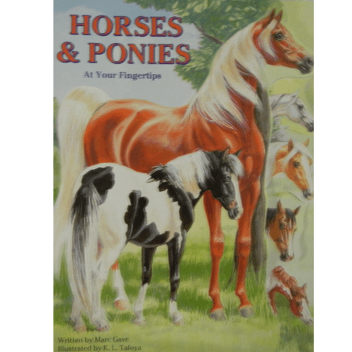 Horses and Ponies: At Your Fingertips (Board Book)