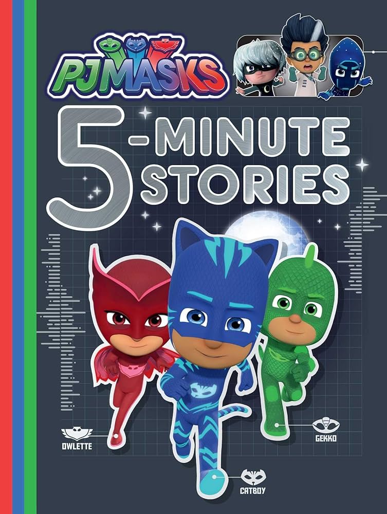 PJ Masks 5-Minute Stories book