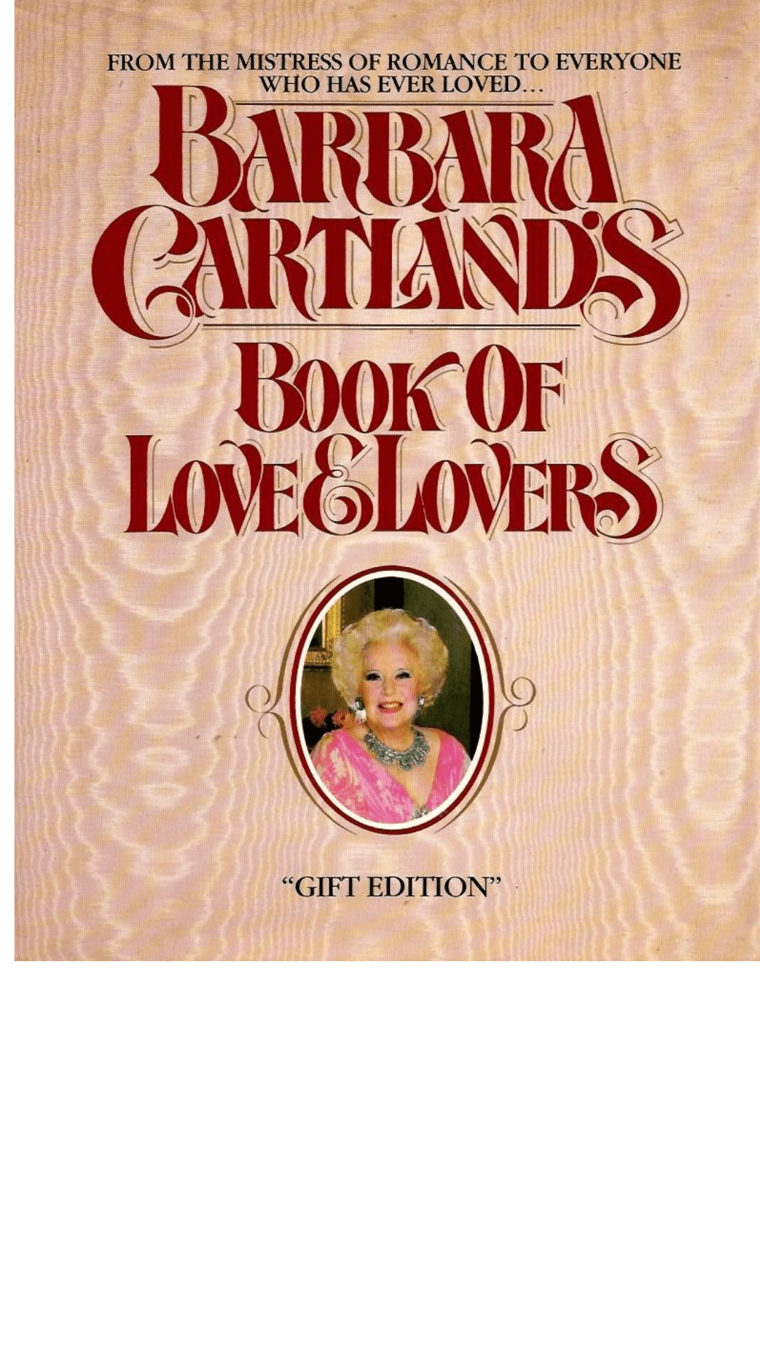 Book of Love and Lovers by Barbara Cartland