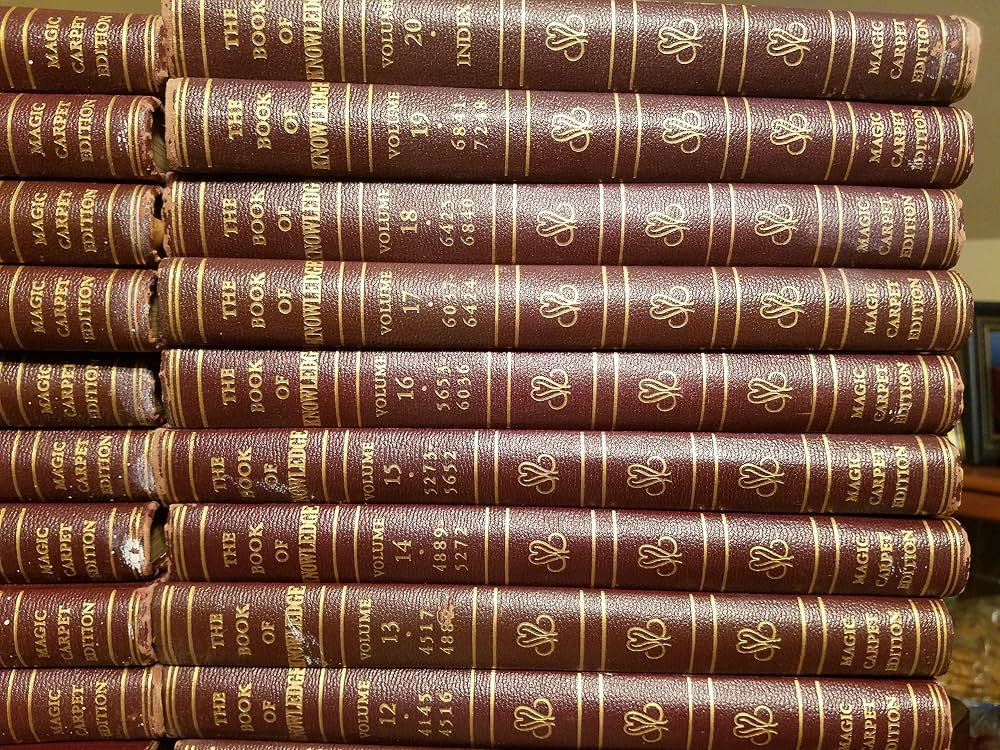 The Book of Knowledge 20 volume Encyclopedia Set
