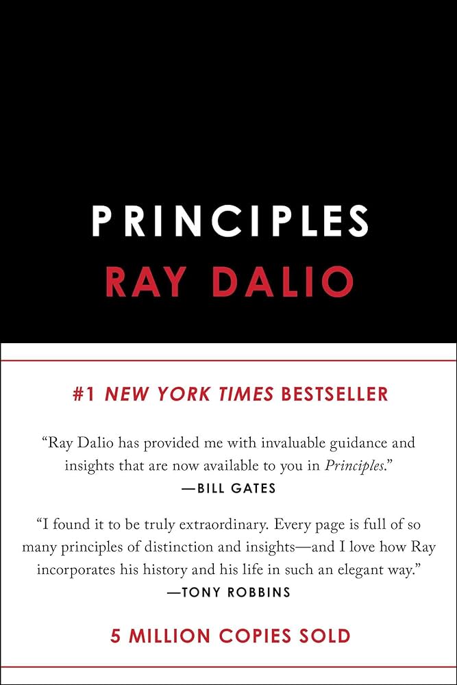 Principles: Life and Work book by Ray Dalio