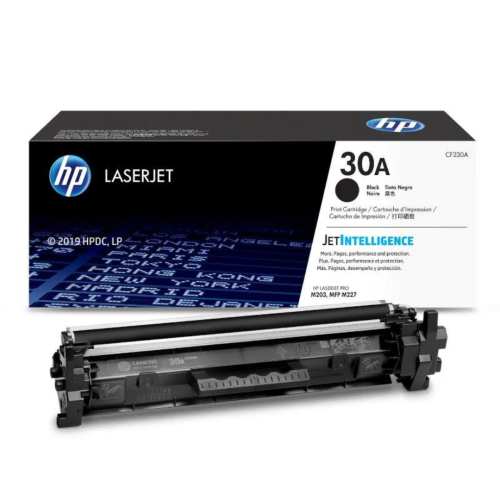 HP 30A Black Original LaserJet Toner Cartridge - CF230A