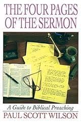 The Four Pages of the Sermon book by Paul Scott Wilson