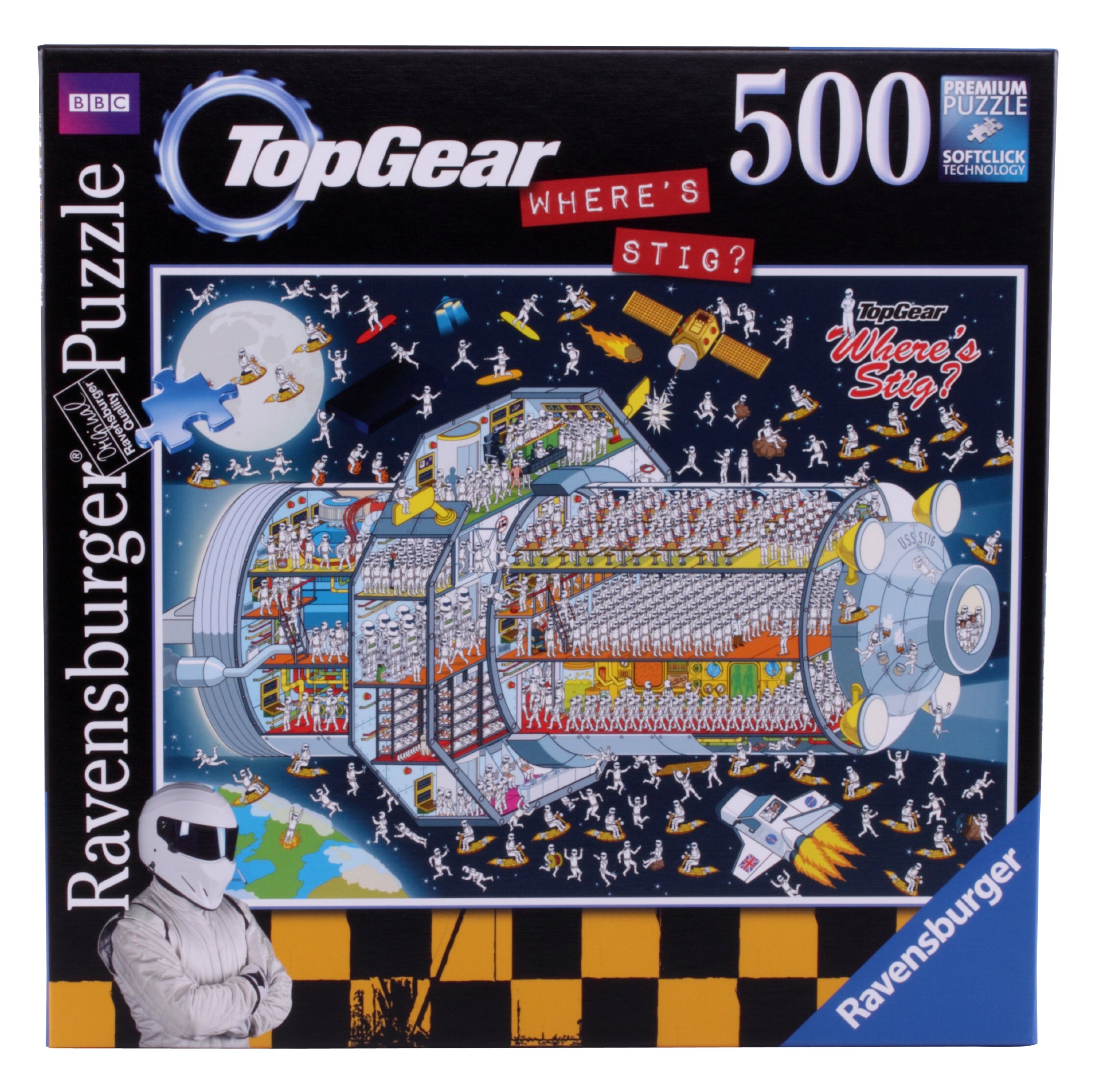 Top Gear Where's Stig In Space 500 Piece Puzzle