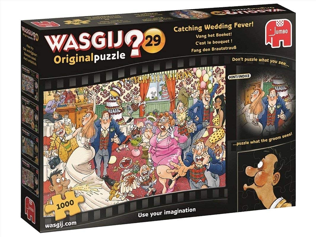 Wasgij 29 Wedding Fever 1000 Pieces Jigsaw Puzzle