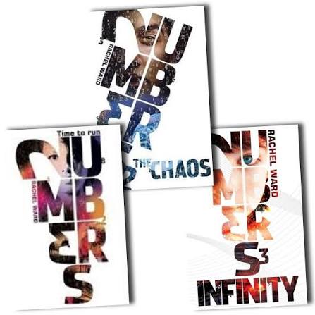 Num8ers #1-3: Numbers Trilogy by Rachel Ward (3 Books Set)