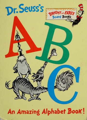 Dr. Seuss's ABC book by Dr. Seuss (Board Book)