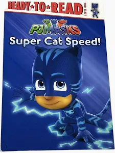 Ready-to-Read PJ Masks Super Cat Speed! Book By Romuald Racioppo