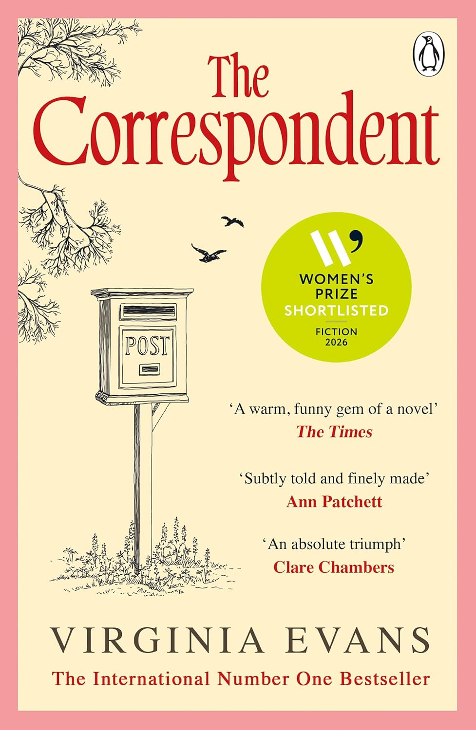 The Correspondent book by Virginia Evans