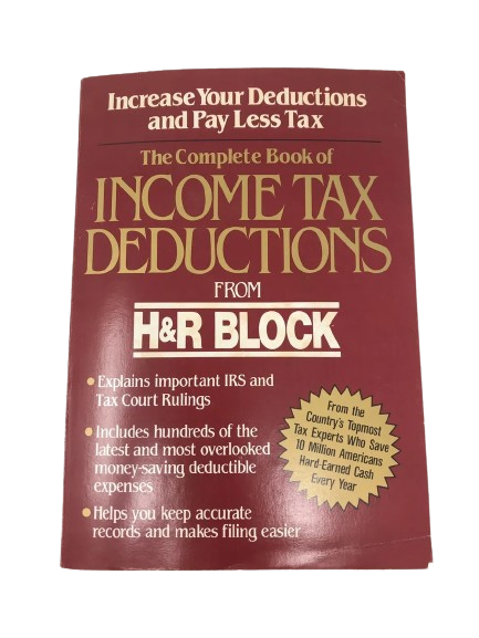 The Complete Book of Income Tax Deductions from H&R Block