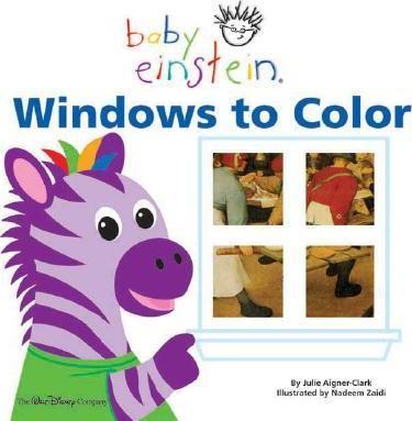 Baby Einstein: Windows to Color (Board Book)