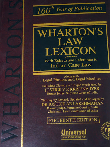 Wharton's Law-Lexicon: Forming an Epitome of the Law of England; And Containing Full Explanations of Technical Terms and Phrases Thereof, Both Ancient ... Business; Together with a Translation O book by J.M. Lely