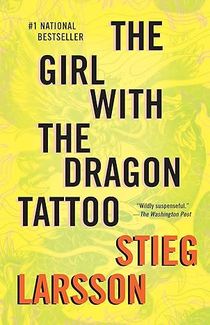 The Girl with the Dragon Tattoo book by Stieg Larsson