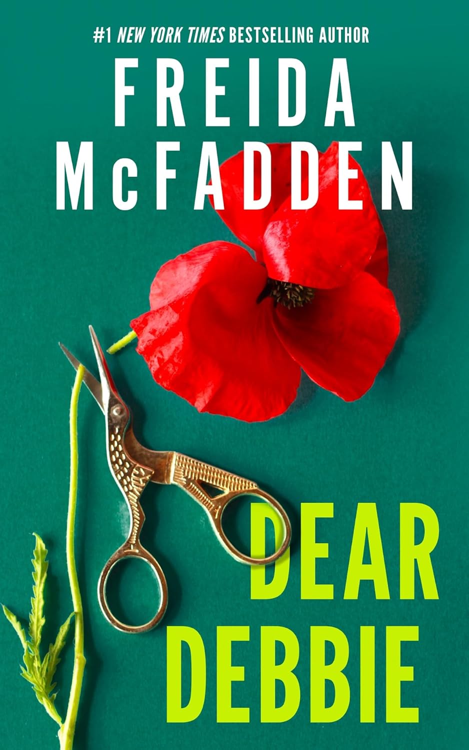 Dear Debbie book by Freida McFadden