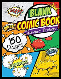 Blank Comic Book book by Happy Toddlerz