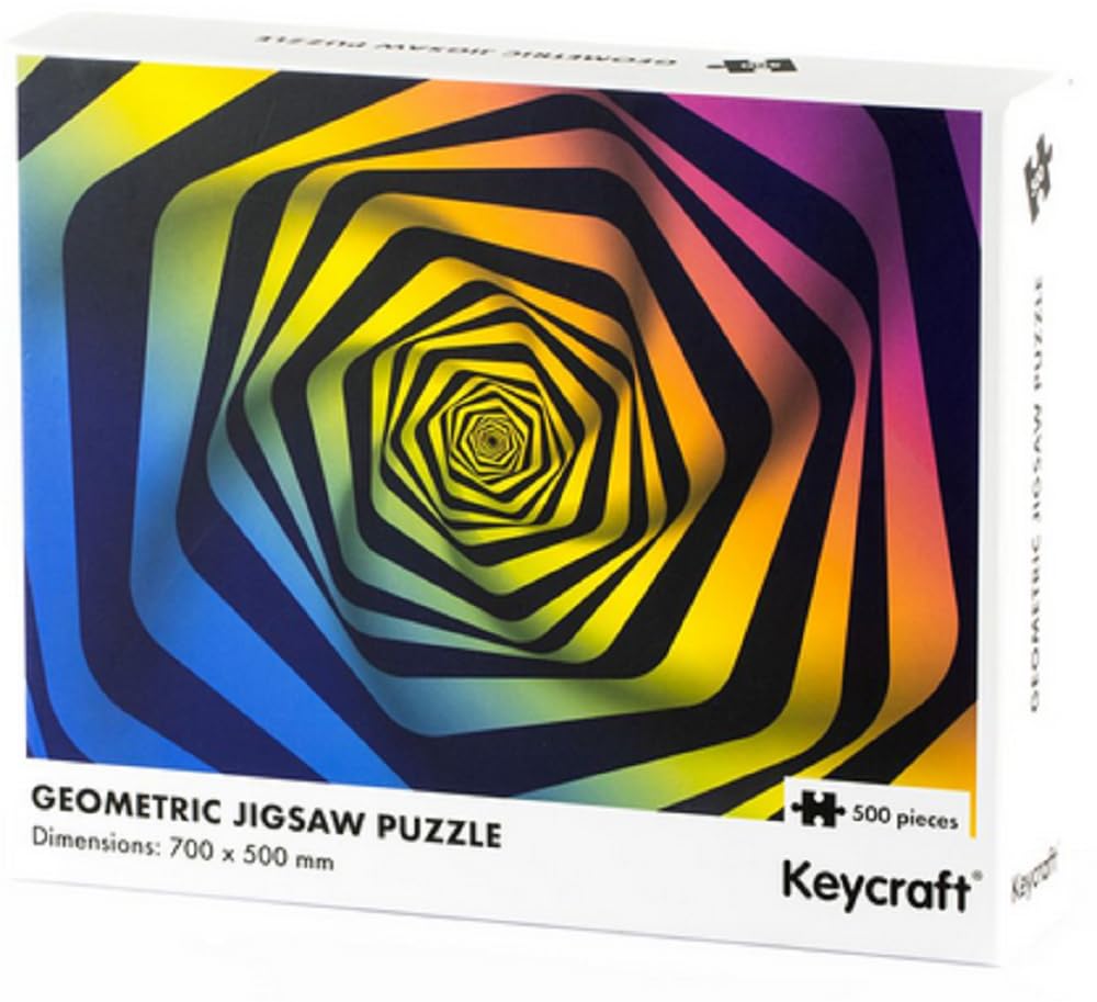 Keycraft Geometric 500 Piece Jigsaw Puzzle