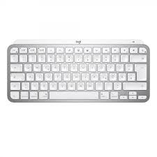 Logitech MX Keys Mini For Mac Bluetooth Illuminated Keyboard - Pale Gray - 920-010526