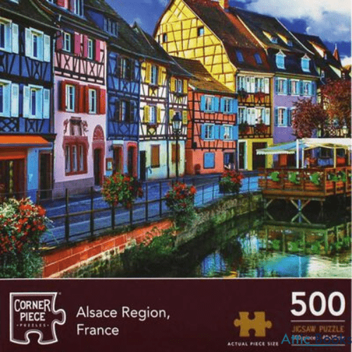 Alsace Region France 500 Piece Jigsaw Puzzle