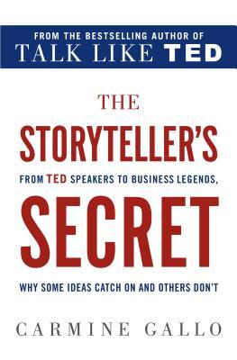 The Storyteller's Secret book by Carmine Gallo