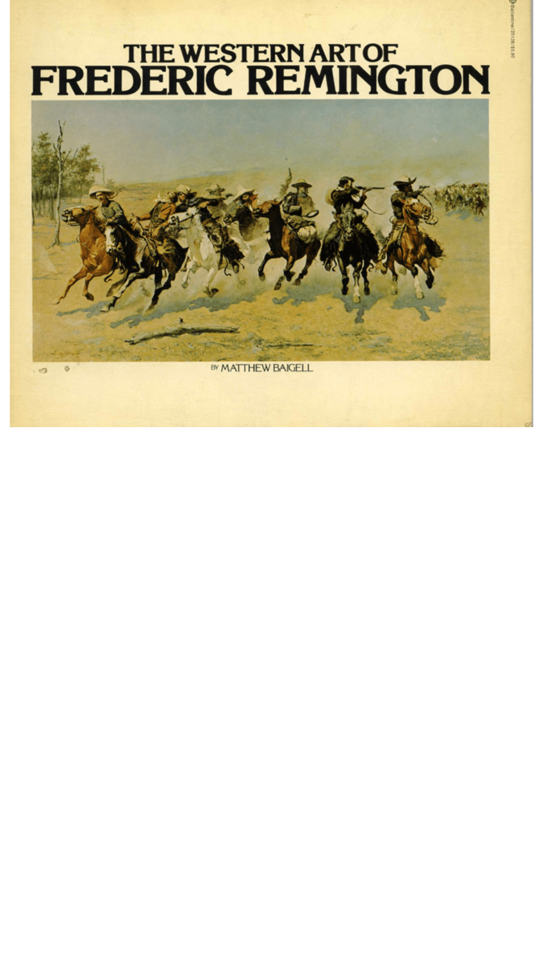 The Western Art Of Frederic Remington