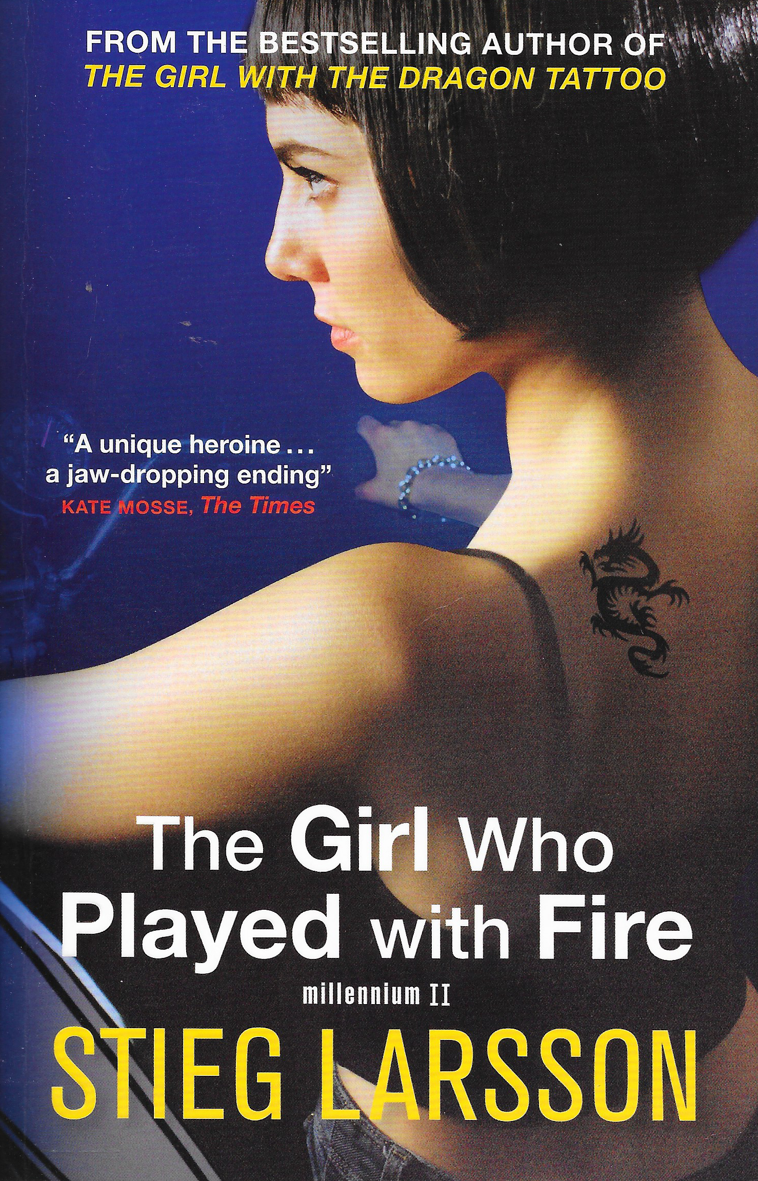 The Girl Who Played with Fire book by Stieg Larsson