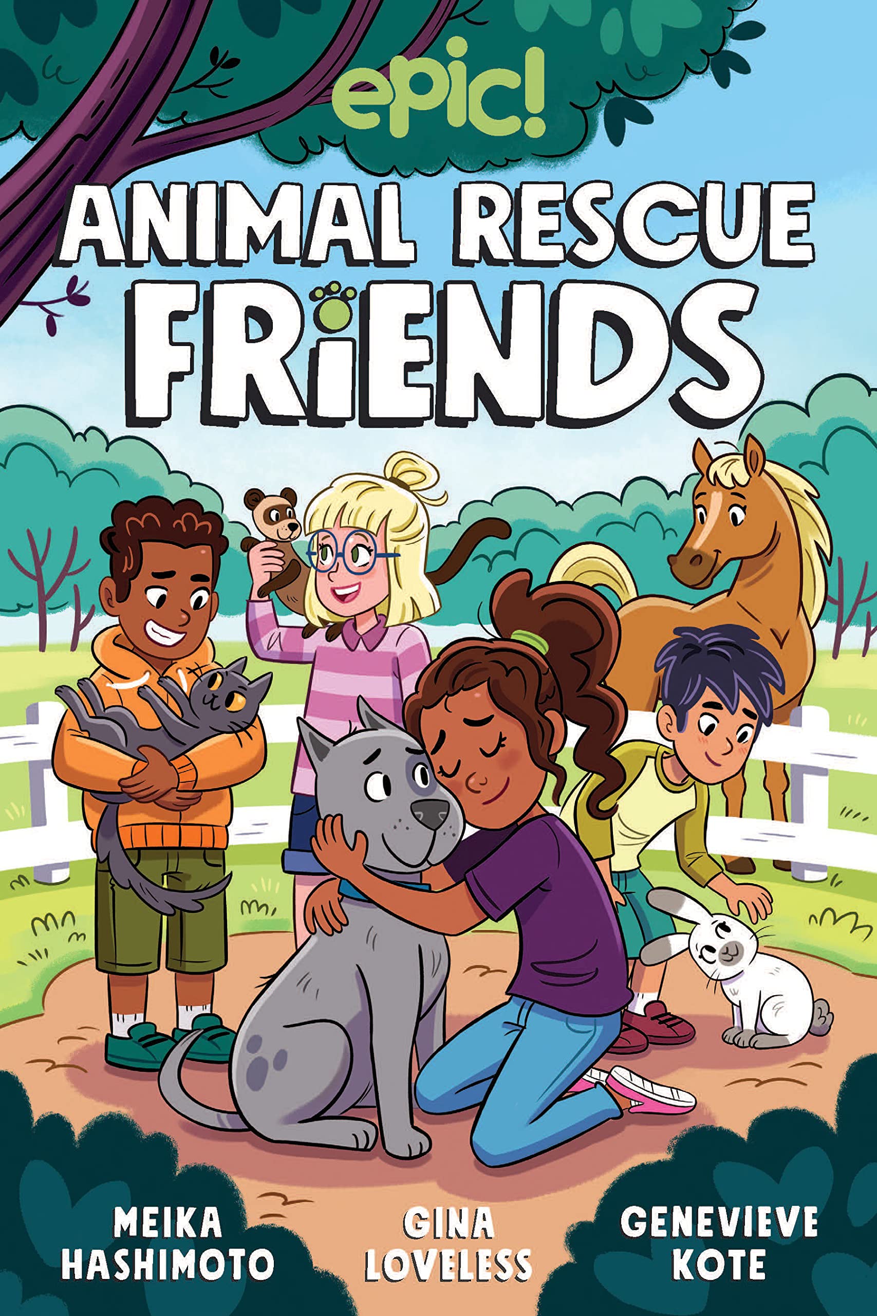 Animal Rescue Friends book by Meika Hashimoto