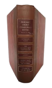 Reader's Digest Condensed Books, Autumn 1971: a Timeless Place, the San Francisco Earthquake, Wheels, People I Have Loved, known or Admired, Summer of the red Wolf