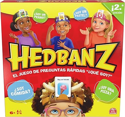 Hedbanz 2nd Edition Picture Guessing Board Game