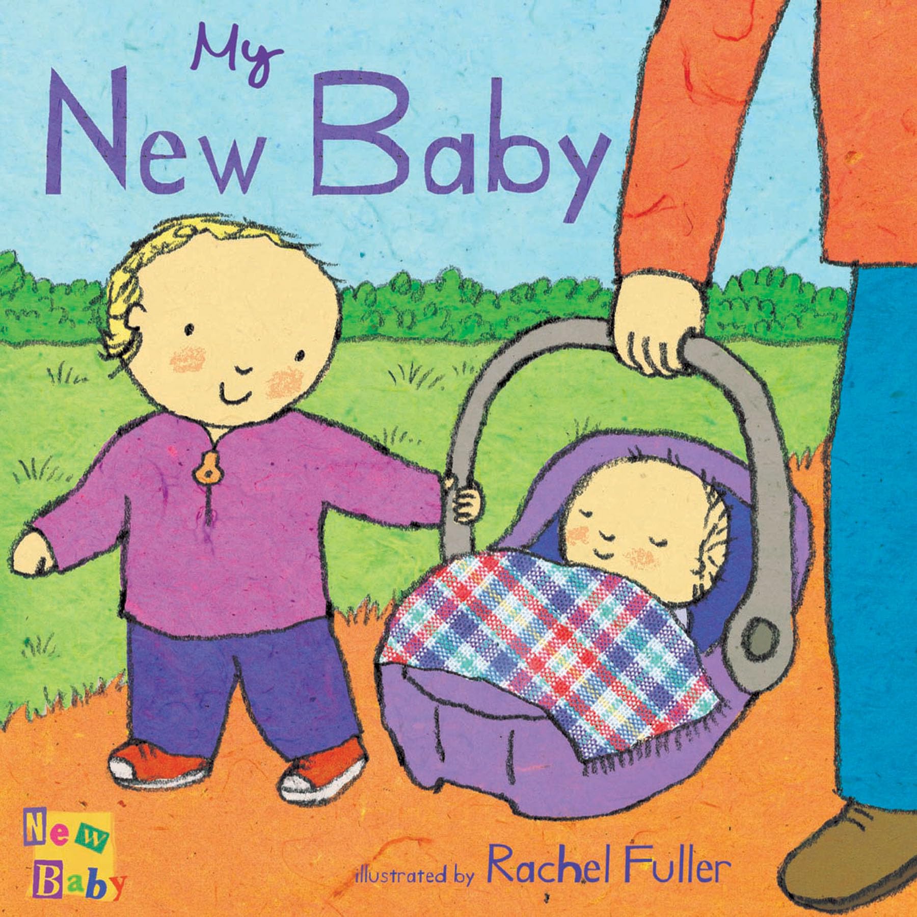 My New Baby book by Rachel Fuller (Board Book)