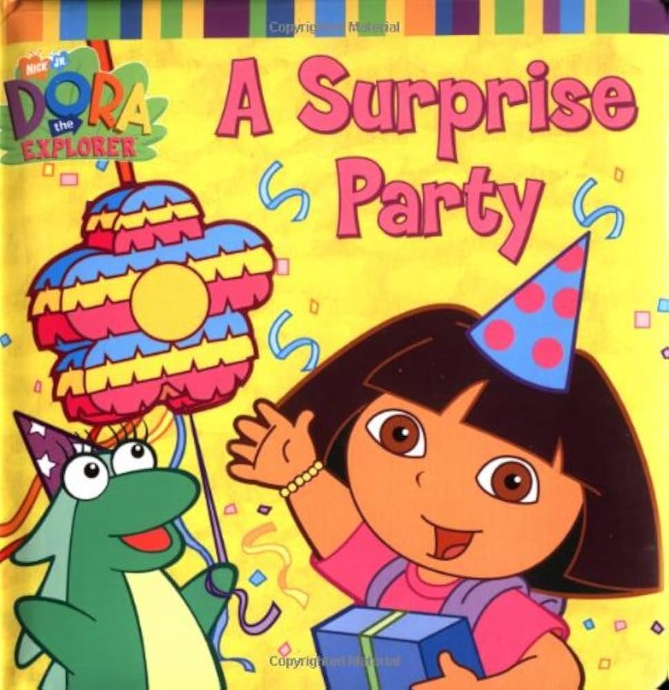 A Surprise Party book by Lauryn Silverhardt (Board Book) Dora The Explorer