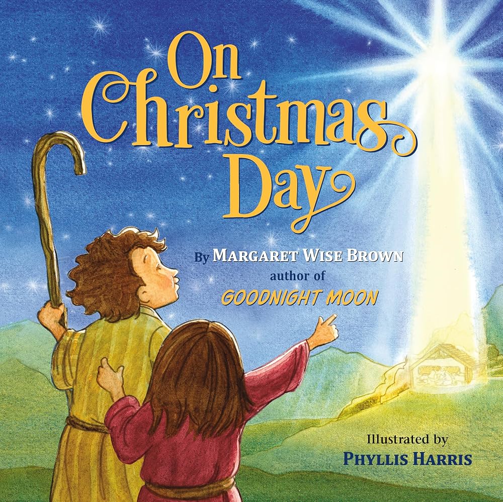 On Christmas Day board book by Margaret Wise Brown