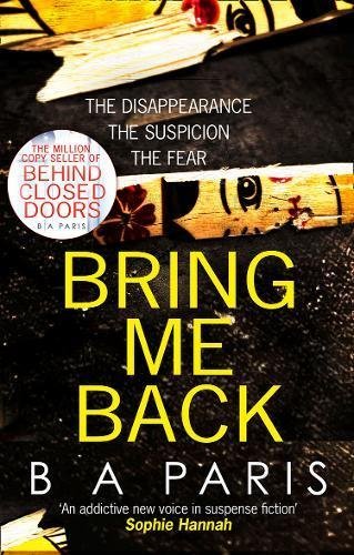 Bring Me Back book by B.A. Paris