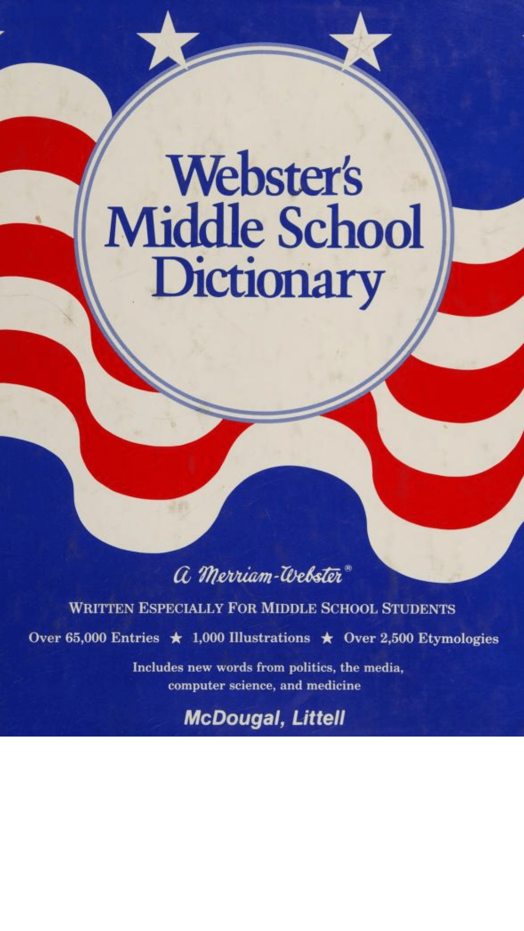 Webster's Middle School Dictionary