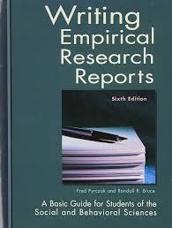 Writing Empirical Research Reports book by Fred Pyrczak