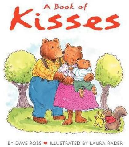 A Book of Kisses by Dave Ross (Board Book)