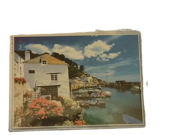 King Polperro Harbour Landscape 500 Pieces Jigsaw Puzzle