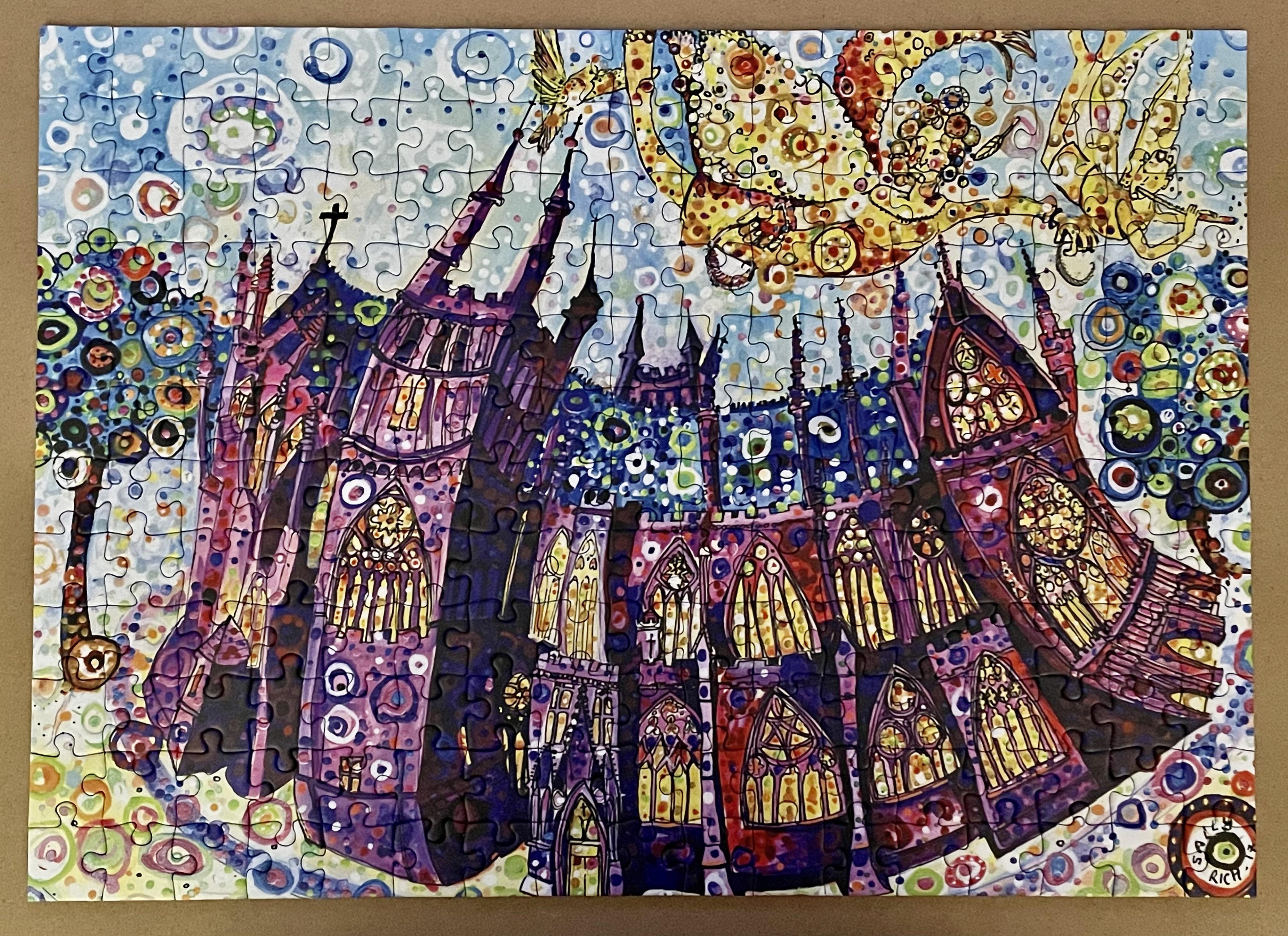 Grafika Kids Art Puzzle / 204 pieces / Cathedral by Sally Rich
