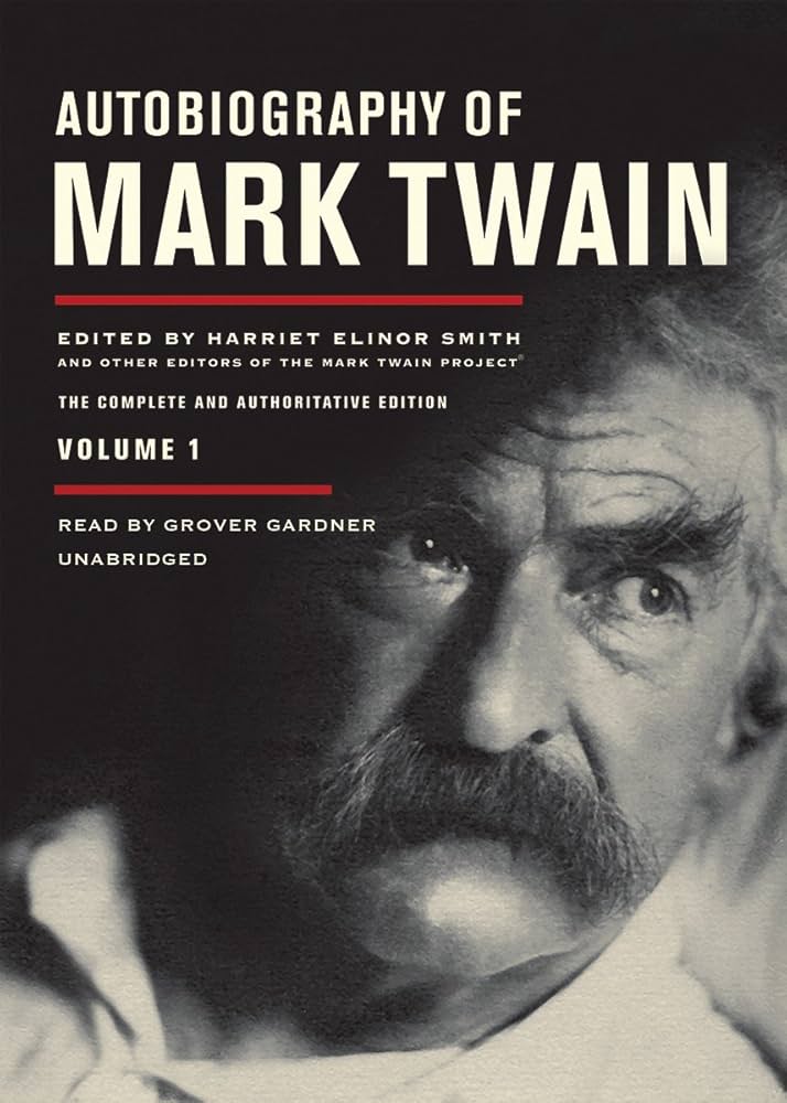 Autobiography of Mark Twain, Volume 1 book by Mark Twain