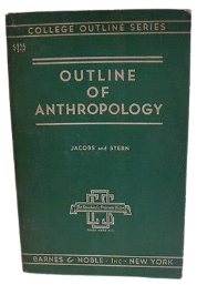 Outline of Anthropology Book By Melville Jacobs