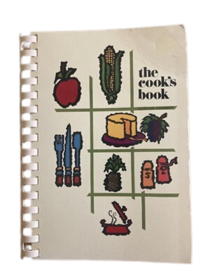 The Cook?s Book By The Calvary Episcopal Church Of Cleveland,Mississippi 1972