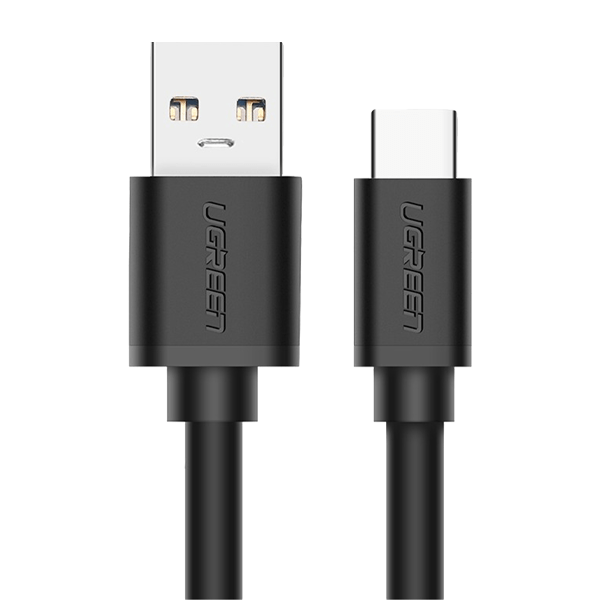 Ugreen Usb 3.0 A Male To Type C Male Cable Nickel Plating 2m (black) - Us287