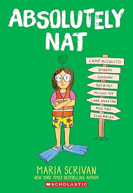 Absolutely Nat: A Graphic Novel (Nat Enough #3) Book By Maria Scrivan
