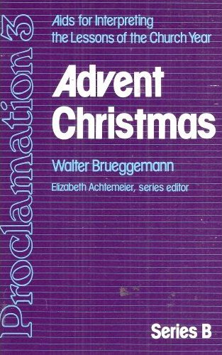 Advent-Christmas book by Walter Brueggemann