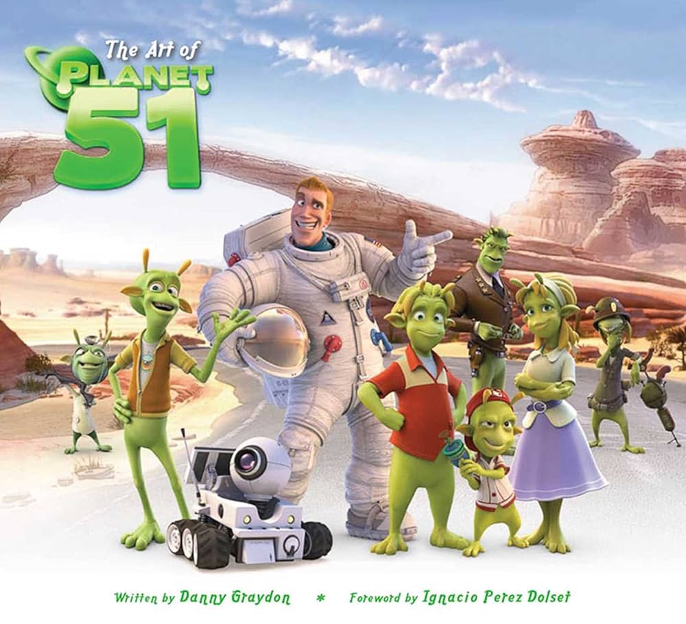 The Art of Planet 51 book by Danny Graydon